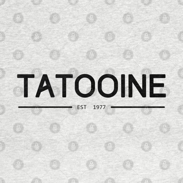 TATOOINE text by Traditional-pct